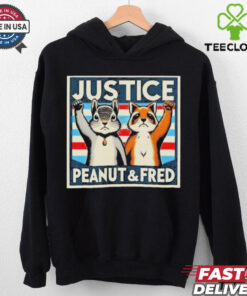 Official Justice for Peanut the Squirrel and Fred the Racoon Shirt 1 Official Justice for Peanut the Squirrel and Fred the Racoon Shirt