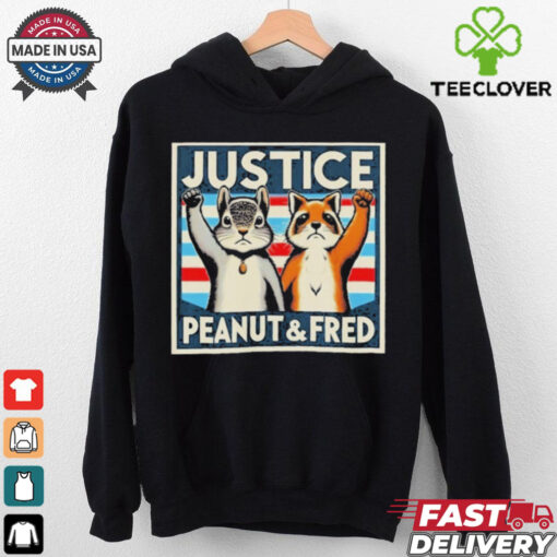 Official Justice for Peanut the Squirrel and Fred the Racoon Shirt