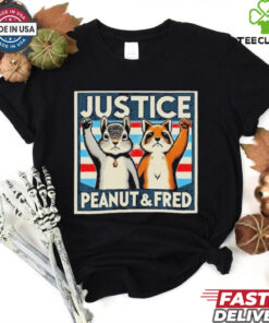 Official Justice for Peanut the Squirrel and Fred the Racoon Shirt 2 Official Justice for Peanut the Squirrel and Fred the Racoon Shirt