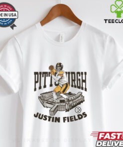 Official Justin Fields Homage Pittsburgh Steelers NFL Graphic t shirt 2 Official Justin Fields Homage Pittsburgh Steelers NFL Graphic t shirt
