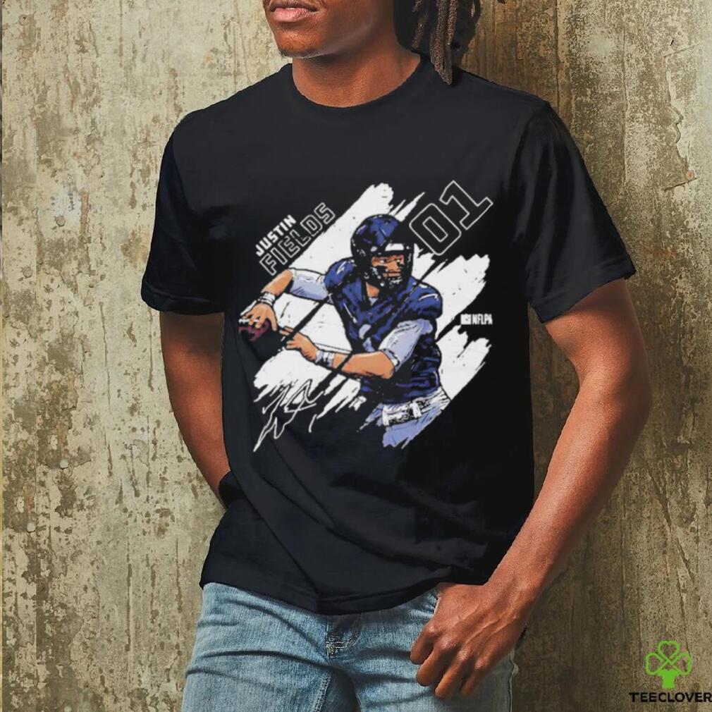 Justin Fields Chicago Bears football player him signature gift shirt,  hoodie, sweater, long sleeve and tank top