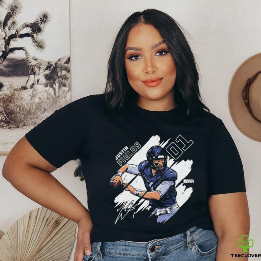 Soldier Fields Justin Fields Chicago Bears T-Shirt – Teepital