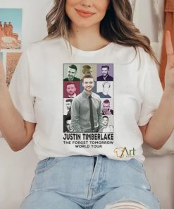 Official Justin Timberlake The Forget Tomorrow World Tour Eras Tour Shirt