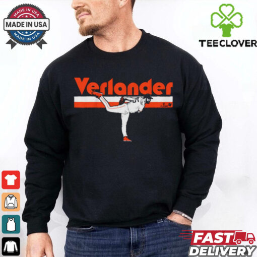 Official Justin Verlander San Francisco Giants Ace Pose MLB 2025 t shirt