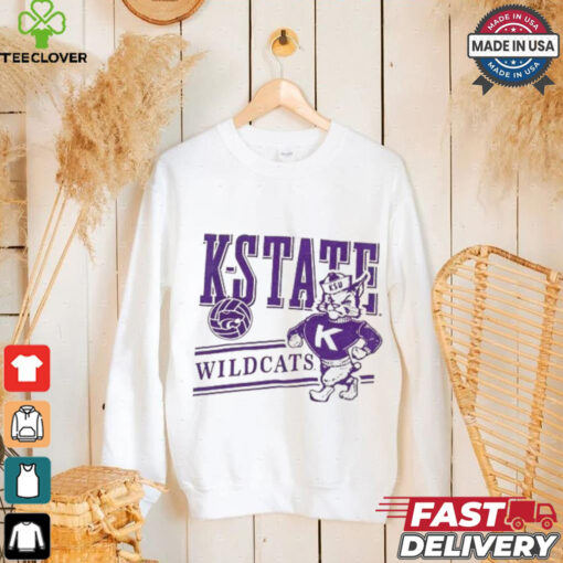 Official K State Wildcat  Vintage Dark House t shirt