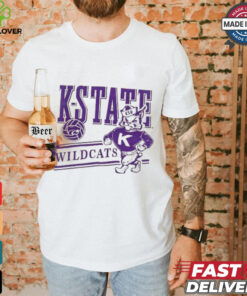 Official K State Wildcat Vintage Dark House t shirt