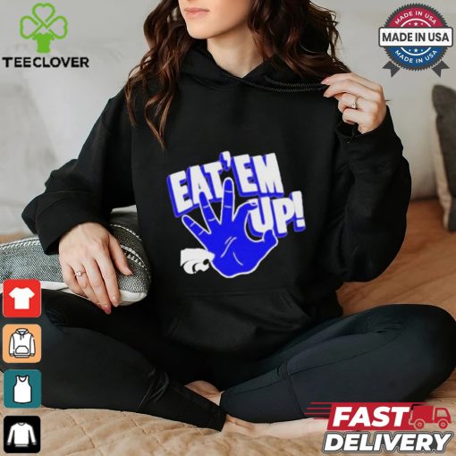 Official K state Eat ’em Up Cats Logo Shirt