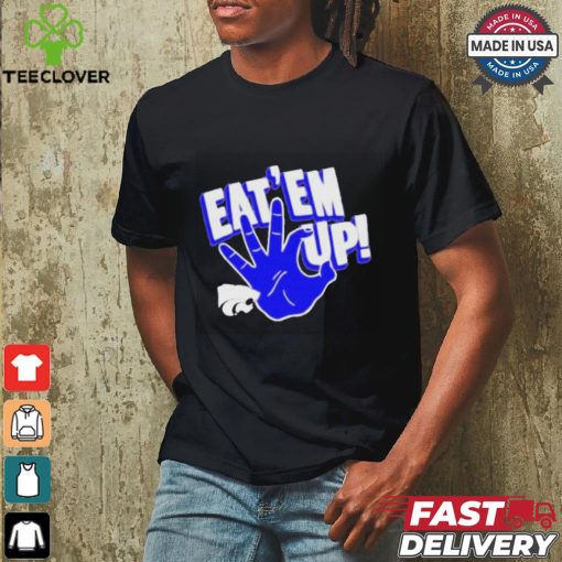 Official K state Eat ’em Up Cats Logo Shirt