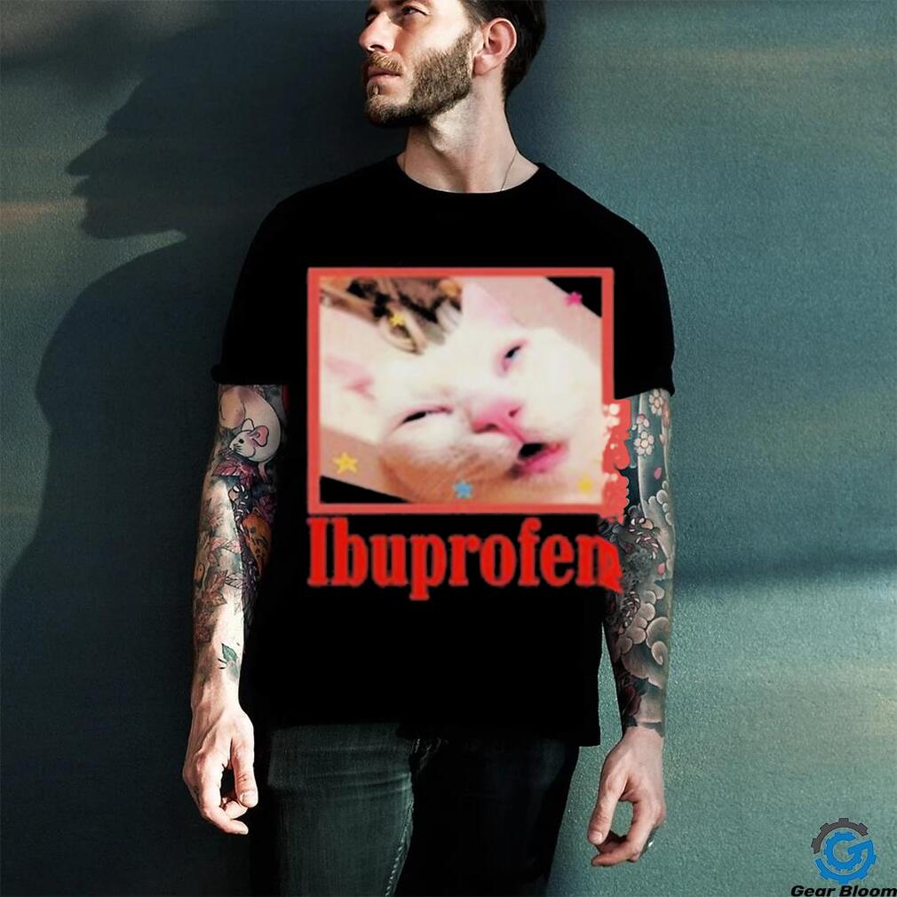 Official K45ink Ibuprofen Cat Shirt Official K45ink Ibuprofen Cat Shirt