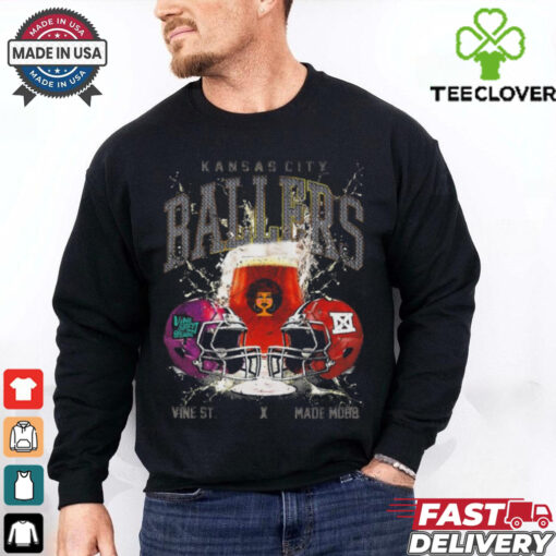 Official KC Ballers Vine Street Brewing X Made Mobb Shirt