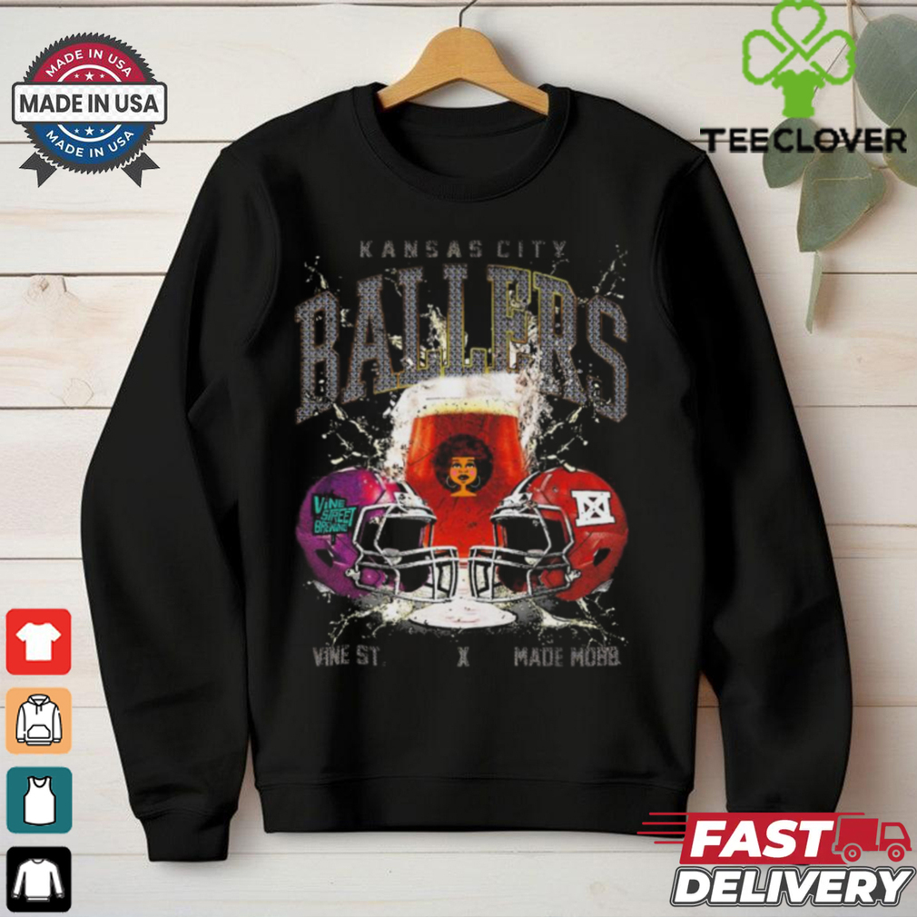 Official KC Ballers Vine Street Brewing X Made Mobb Shirt Official KC Ballers Vine Street Brewing X Made Mobb Shirt