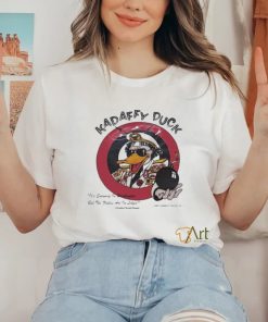 Official Kadaffy Duck It’s Snowing In Washington But The Flakes Are In Libya Shirt