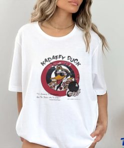 Official Kadaffy Duck It’s Snowing In Washington But The Flakes Are In Libya Shirt