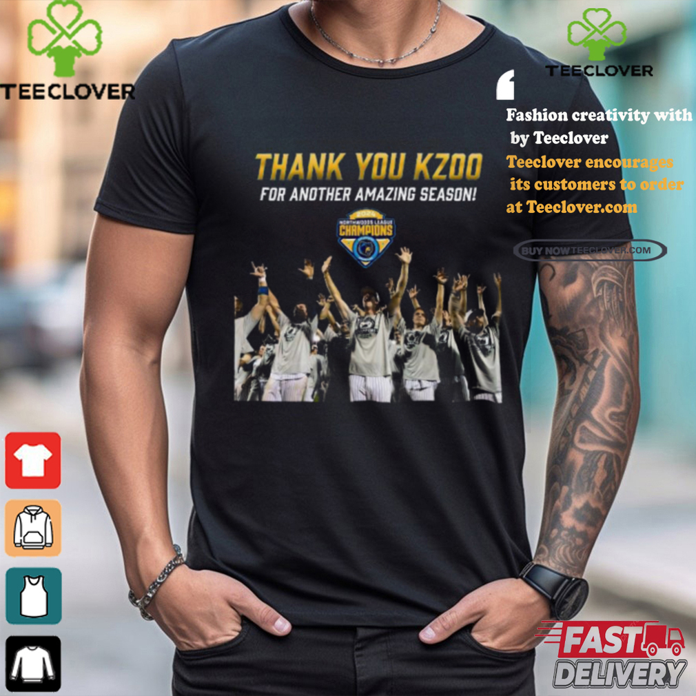 Official Kalamazoo Growlers 2024 Northwoods League Champions Thank You Kzoo For Another Amazing Season T shirt Official Kalamazoo Growlers 2024 Northwoods League Champions Thank You Kzoo For Another Amazing Season T shirt
