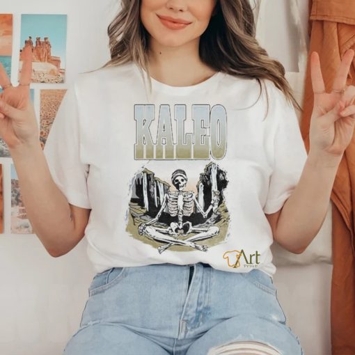 Official Kaleo Meditating Skeleton Shirt