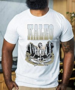 Official Kaleo Meditating Skeleton Shirt