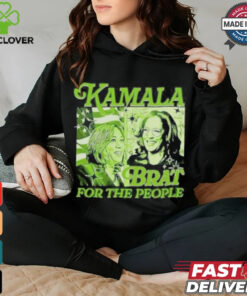 Official Kamala Brat For The People Kamala Harris For President 2024 Charli Xcx Inspired T shirt