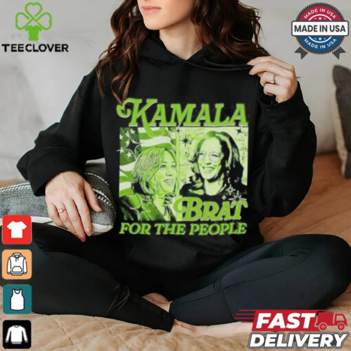 Official Kamala Brat For The People Kamala Harris For President 2024 Charli Xcx Inspired T shirt