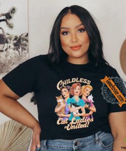 Official Kamala Harris Childless Cat Ladies United Shirt