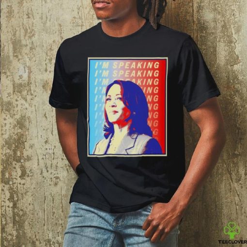 Official Kamala Harris I’m Speaking Lets Win This Madam President 24 MAGA T shirt