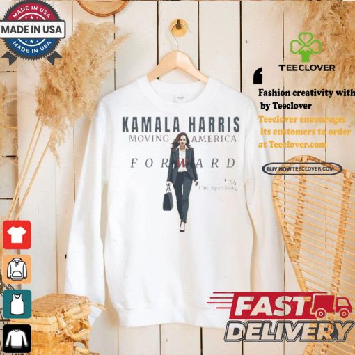 Official Kamala Harris Moving America Forward I’m Speaking ’24 Shirt