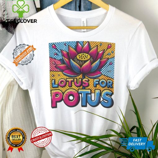 Official Kamala Harris Shirt, Namaste Lotus T Shirt