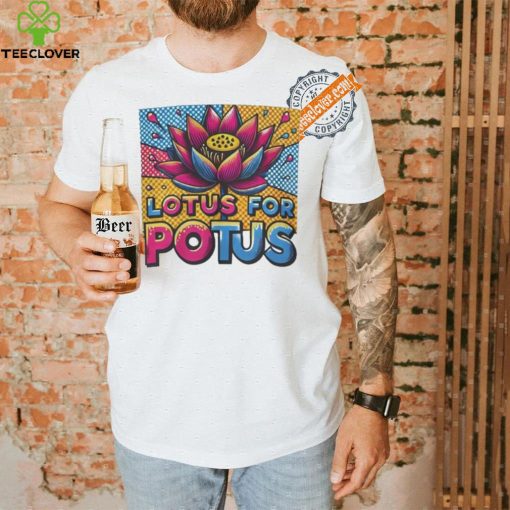 Official Kamala Harris Shirt, Namaste Lotus T Shirt