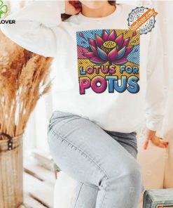 Official Kamala Harris Shirt, Namaste Lotus T Shirt