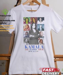 Official Kamala Harris The Harris Tour Walz 2024 Era Tour T shirt