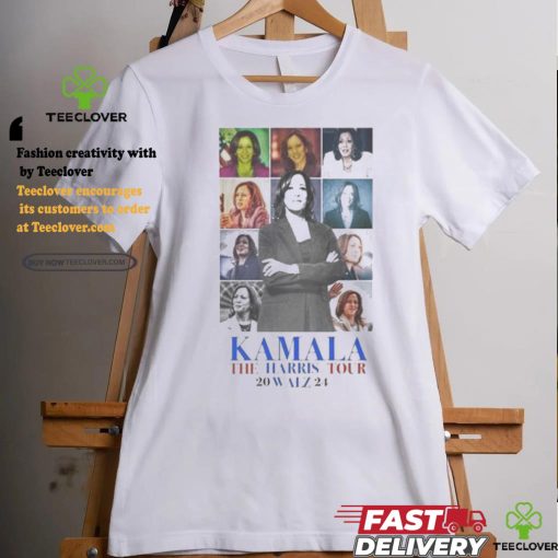 Official Kamala Harris The Harris Tour Walz 2024 Era Tour T shirt
