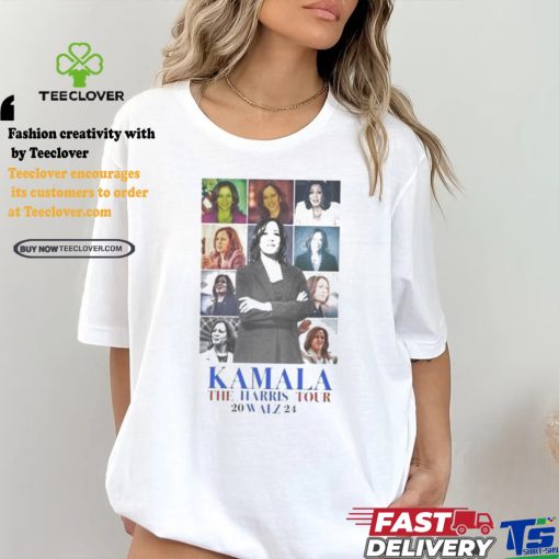Official Kamala Harris The Harris Tour Walz 2024 Era Tour T shirt