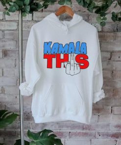 Official Kamala Harris This Middle Finger Salute Pointing Up Vote 4 Trump T Shirt