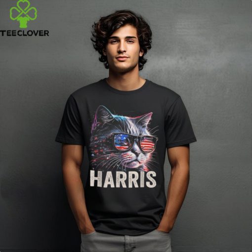 Official Kamala Harris for President 2024 Cat Graphic T Shirt