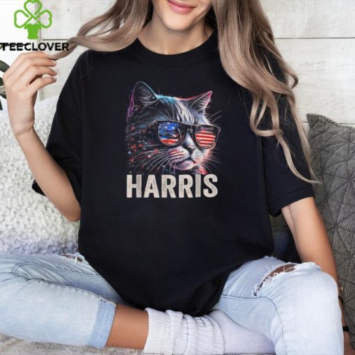 Official Kamala Harris for President 2024 Cat Graphic T Shirt