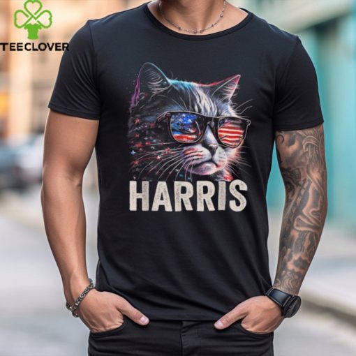 Official Kamala Harris for President 2024 Cat Graphic T Shirt