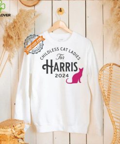 Official Kamala harris childless cat lady comfort colors shirt