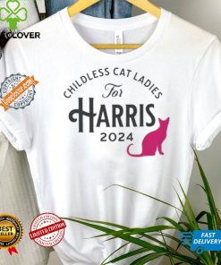 Official Kamala harris childless cat lady comfort colors shirt