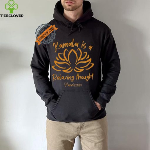 Official Kamala is a Relaxing Thought Harris 2024 Lotus Swiftie Shirt