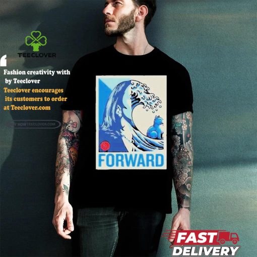 Official Kamala walz forward comma LA print T shirt