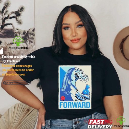 Official Kamala walz forward comma LA print T shirt
