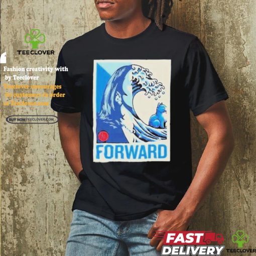 Official Kamala walz forward comma LA print T shirt