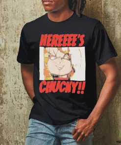 Official Kamarion Franklin Hereeee’s Chucky shirt