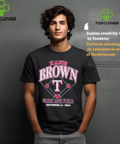 Official Kane Brown x Texas Rangers Globe Life Field September 14, 2024 Shirt