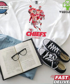 Official Kansas City Chiefs 2024 AFC Championship Game Matchup shirt