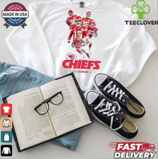 Official Kansas City Chiefs 2024 AFC Championship Game Matchup shirt