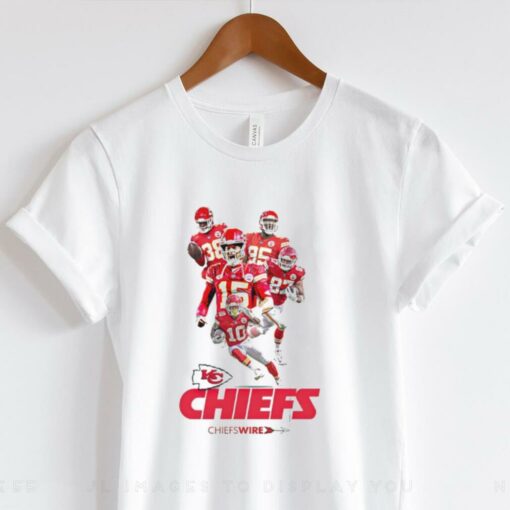 Official Kansas City Chiefs 2024 AFC Championship Game Matchup shirt