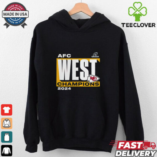 Official Kansas City Chiefs 2024 AFC West Division Champions Conquer NFL Playoffs t shirt
