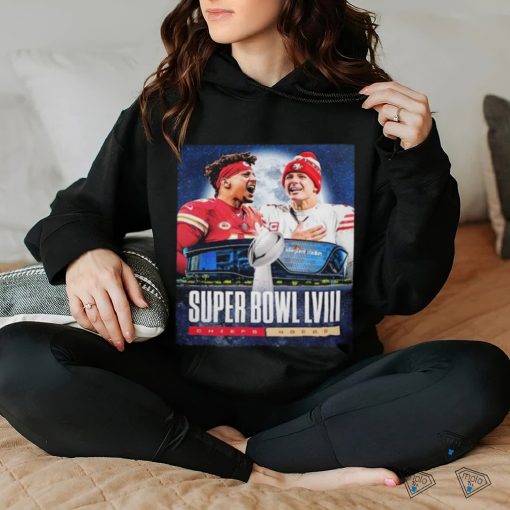 Official Kansas City Chiefs And San Francisco 49ers For The Super Bowl LVIII Is Set Classic T Shirt