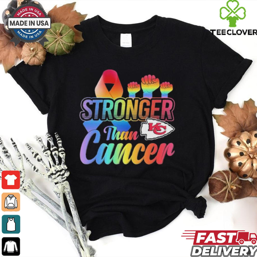 Official Kansas City Chiefs Autism Strong Than Cancer Pride T shirts Official Kansas City Chiefs Autism Strong Than Cancer Pride T shirts