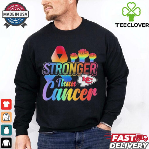 Official Kansas City Chiefs Autism Strong Than Cancer Pride T shirts